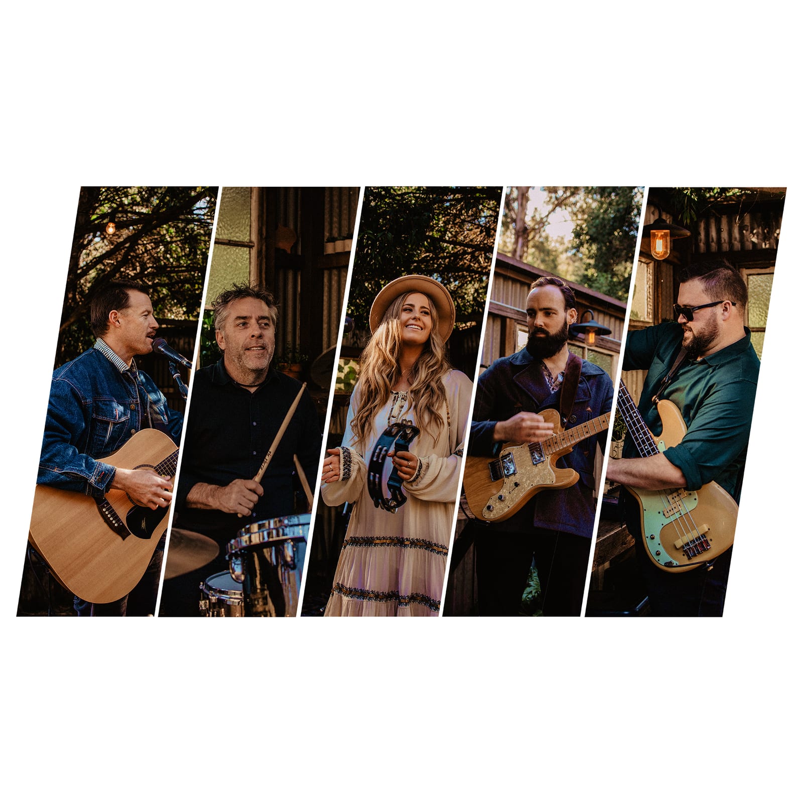 HOT DAMN! wedding band collage from weddings across NSW